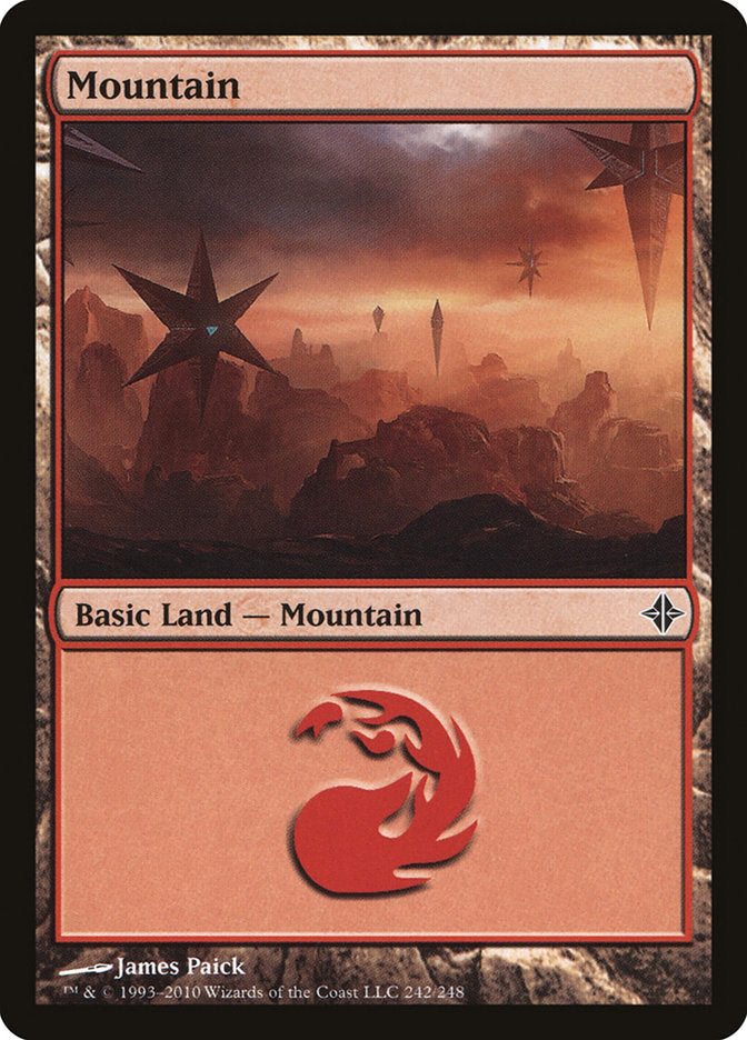 Mountain (#242) [Rise of the Eldrazi] | Webway Games