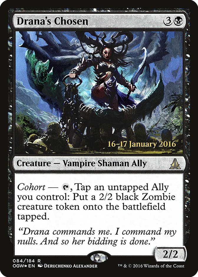 Drana's Chosen (Prerelease) [Oath of the Gatewatch Prerelease Promos] | Webway Games