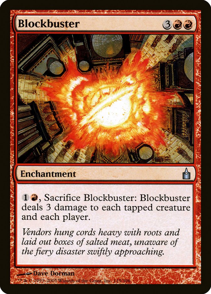Blockbuster [Ravnica: City of Guilds] | Webway Games