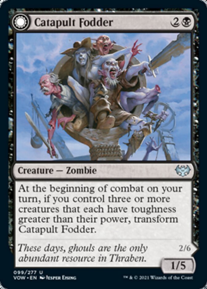 Catapult Fodder // Catapult Captain [Innistrad: Crimson Vow] | Webway Games