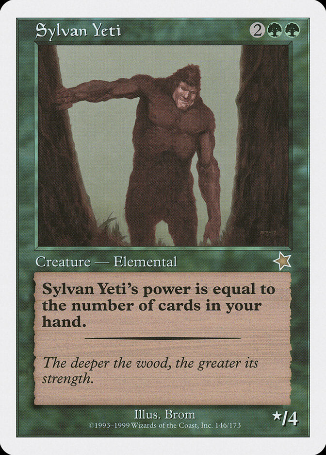 Sylvan Yeti [Starter 1999] | Webway Games