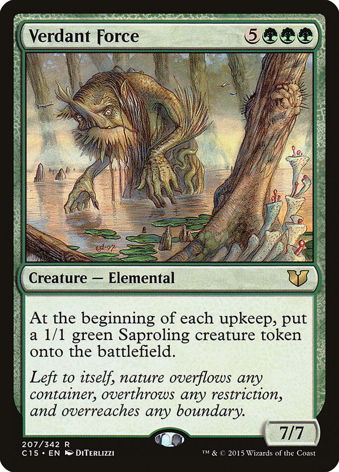 Verdant Force [Commander 2015] | Webway Games