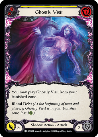 Ghostly Visit (Yellow) [MON204] 1st Edition Normal