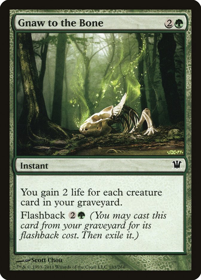 Gnaw to the Bone [Innistrad] | Webway Games