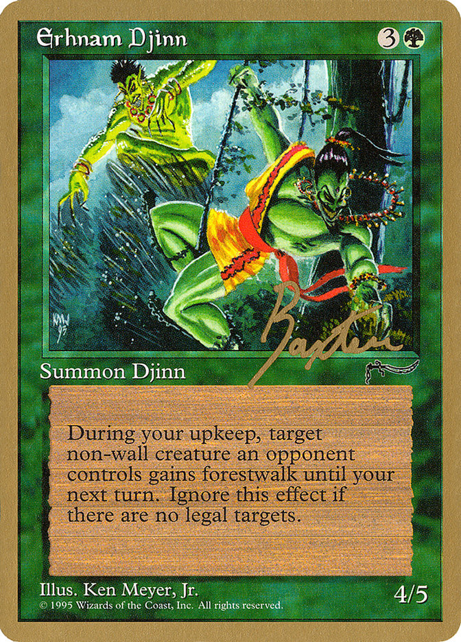 Erhnam Djinn (George Baxter) [Pro Tour Collector Set] | Webway Games