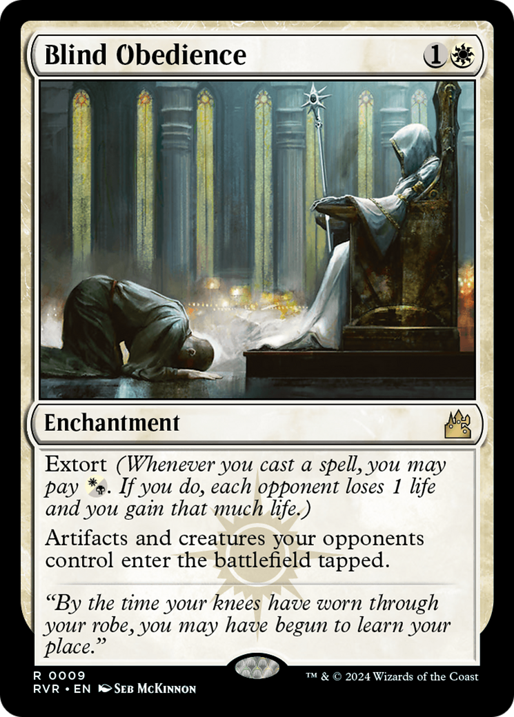 Blind Obedience [Ravnica Remastered] | Webway Games