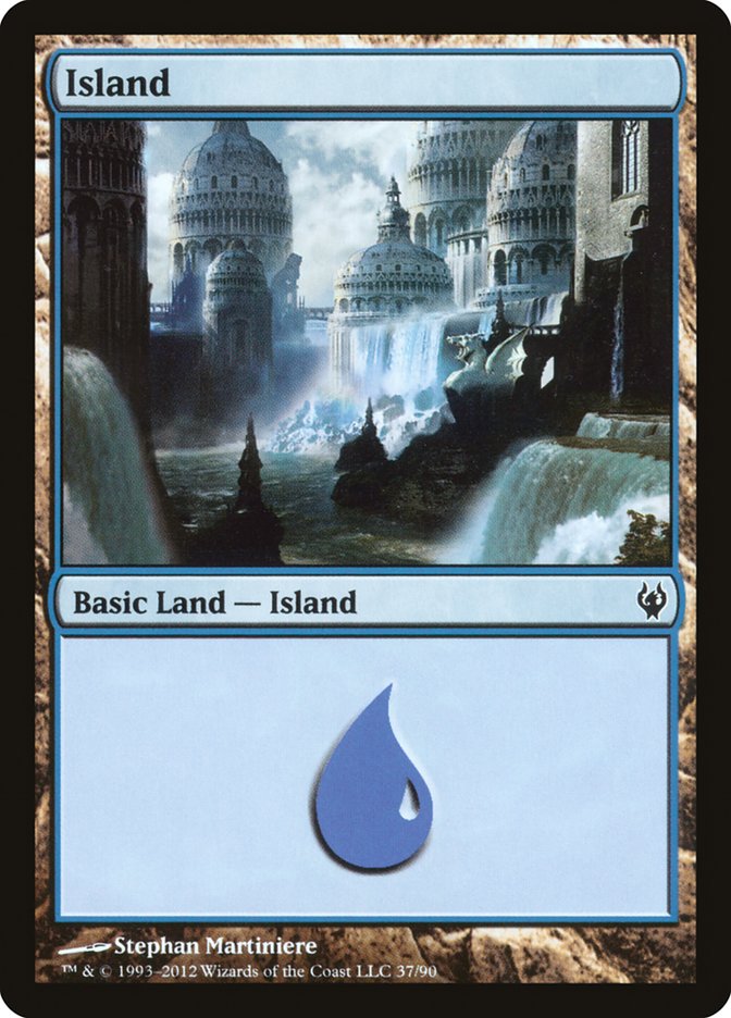 Island (#37) [Duel Decks: Izzet vs. Golgari] | Webway Games