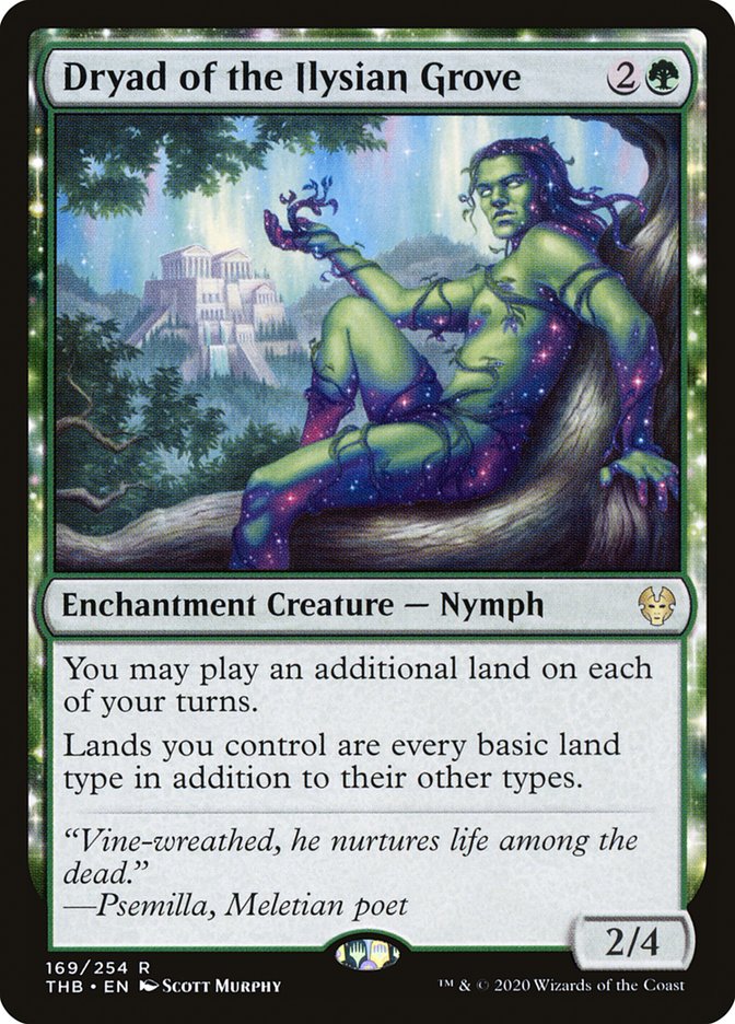 Dryad of the Ilysian Grove [Theros Beyond Death] | Webway Games