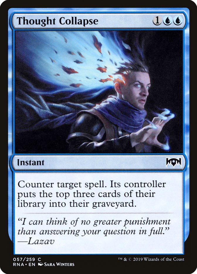 Thought Collapse [Ravnica Allegiance] | Webway Games