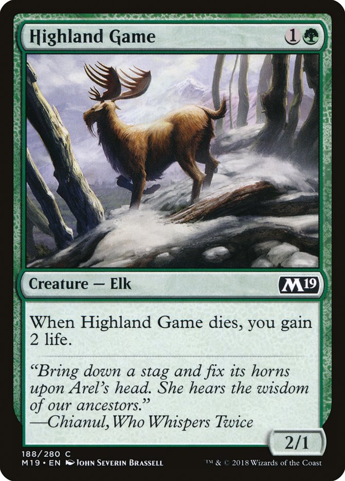 Highland Game [Core Set 2019] | Webway Games
