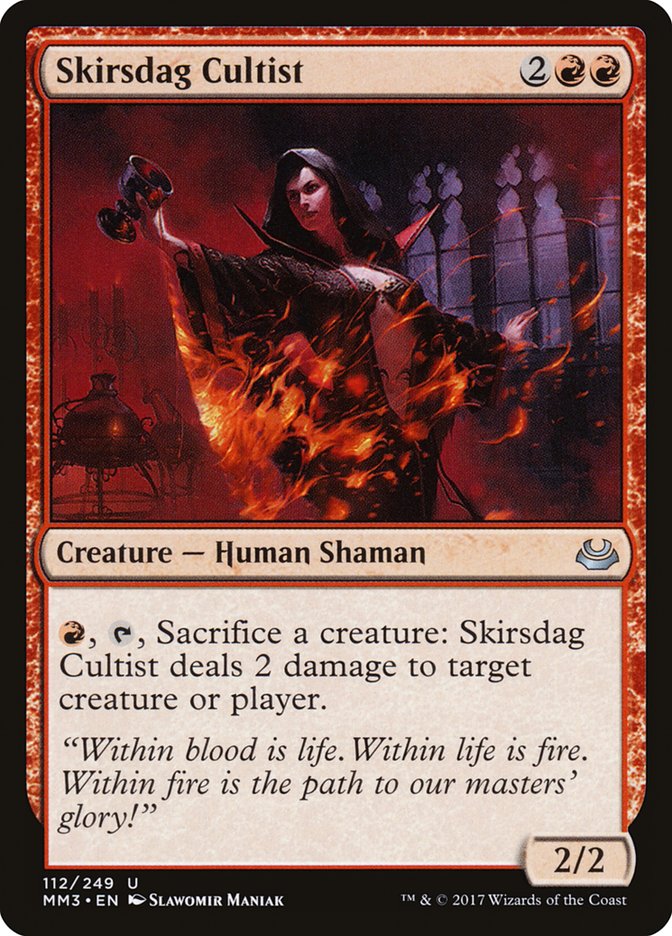 Skirsdag Cultist [Modern Masters 2017] | Webway Games