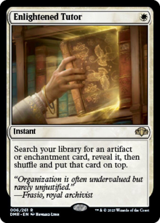 Enlightened Tutor [Dominaria Remastered] | Webway Games