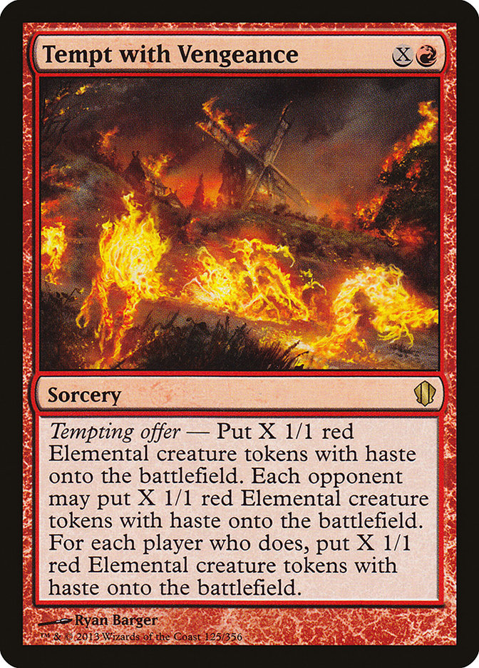 Tempt with Vengeance [Commander 2013] | Webway Games