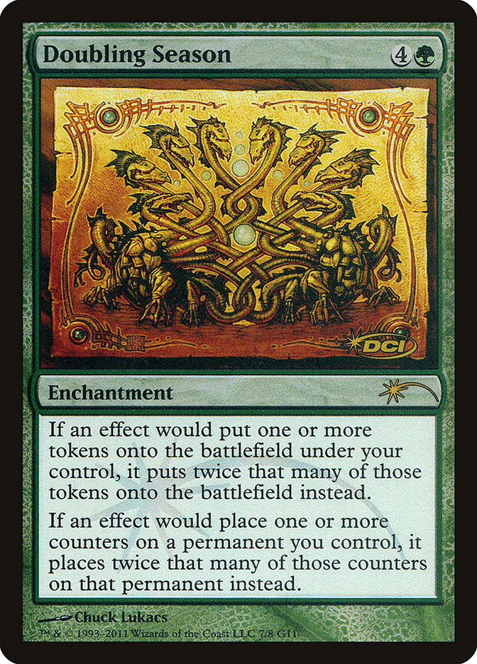 Doubling Season [Judge Gift Cards 2011] | Webway Games