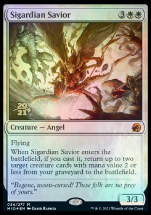 Sigardian Savior [Innistrad: Midnight Hunt Prerelease Promos] | Webway Games