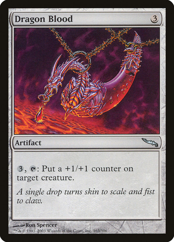 Dragon Blood [Mirrodin] | Webway Games