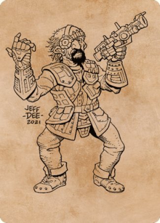 Jan Jansen, Chaos Crafter Art Card [Commander Legends: Battle for Baldur's Gate Art Series] | Webway Games