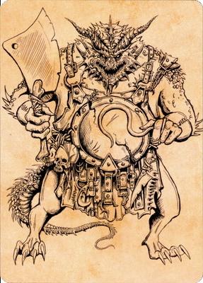 Thrakkus the Butcher Art Card [Commander Legends: Battle for Baldur's Gate Art Series] | Webway Games
