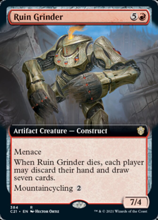 Ruin Grinder (Extended) [Commander 2021] | Webway Games
