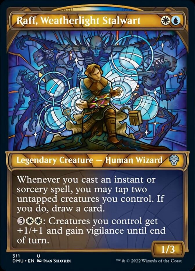 Raff, Weatherlight Stalwart (Showcase) [Dominaria United] | Webway Games