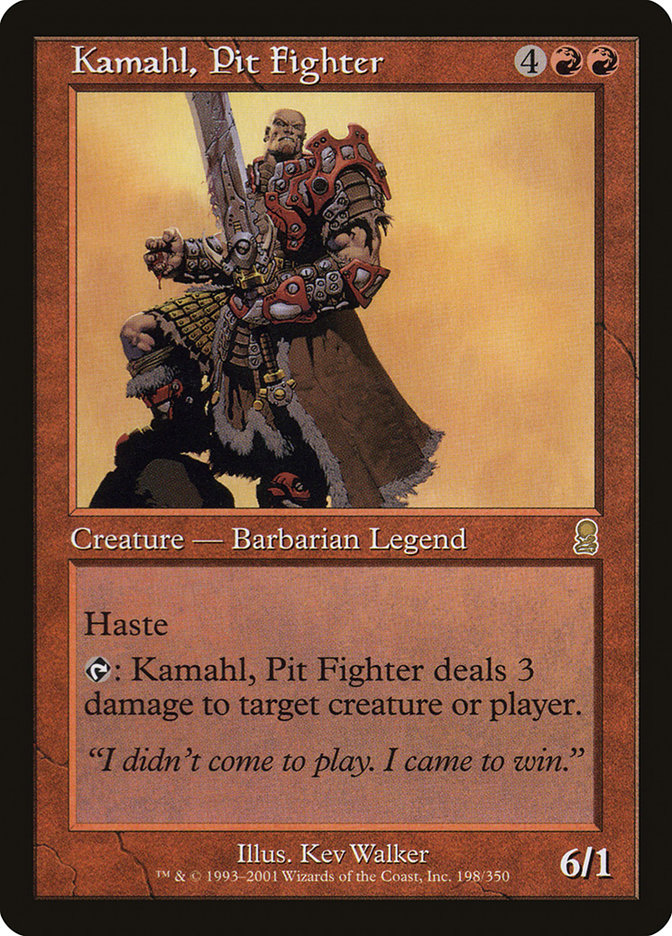 Kamahl, Pit Fighter [Odyssey] | Webway Games