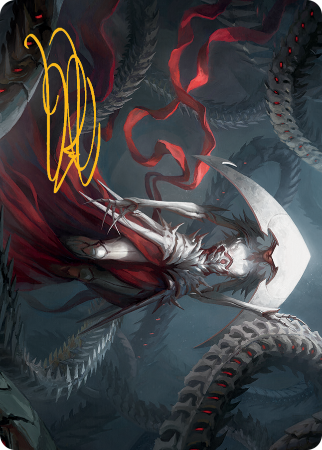 Elesh Norn Art Card (Gold-Stamped Signature) [March of the Machine Art Series] | Webway Games