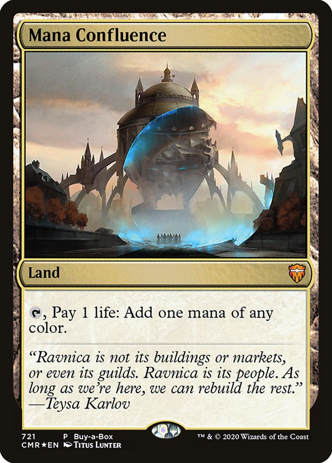 Mana Confluence (Buy-A-Box) [Commander Legends Promos] | Webway Games