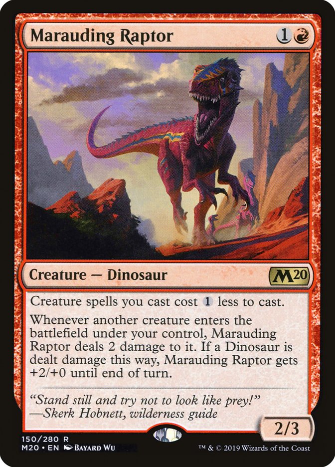 Marauding Raptor [Core Set 2020] | Webway Games