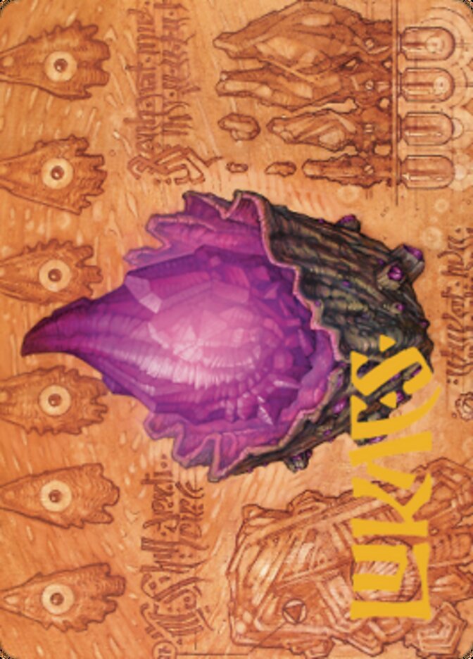 Thorn of Amethyst Art Card (Gold-Stamped Signature) [The Brothers' War Art Series] | Webway Games