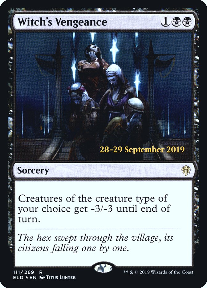 Witch's Vengeance  [Throne of Eldraine Prerelease Promos] | Webway Games