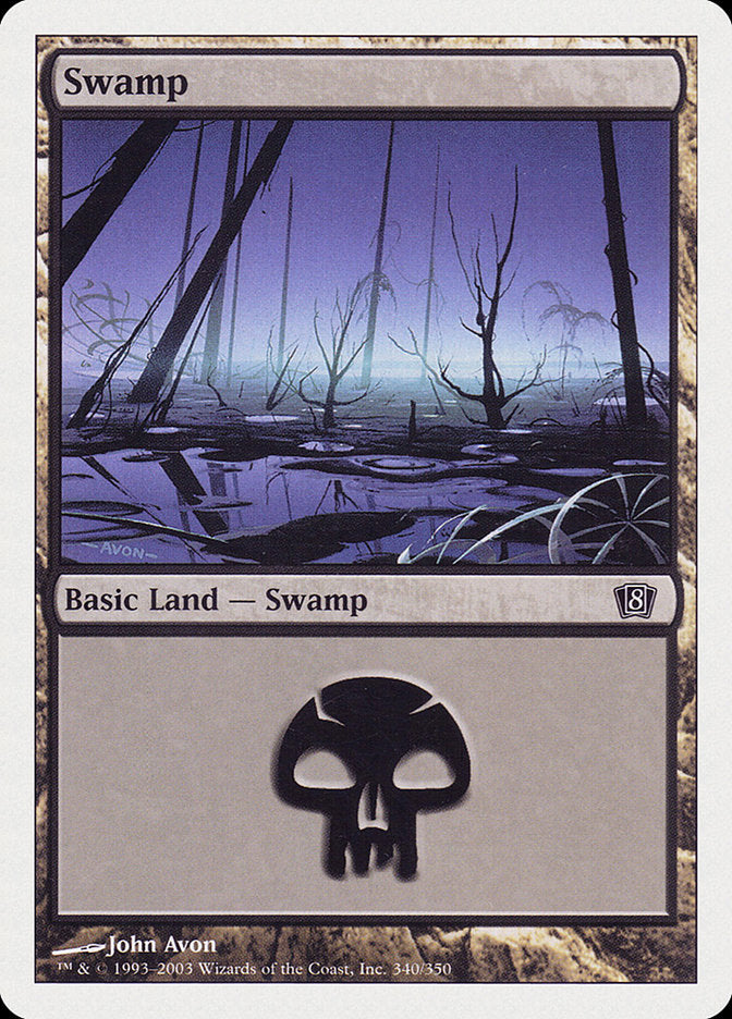 Swamp (#340) [Eighth Edition] | Webway Games