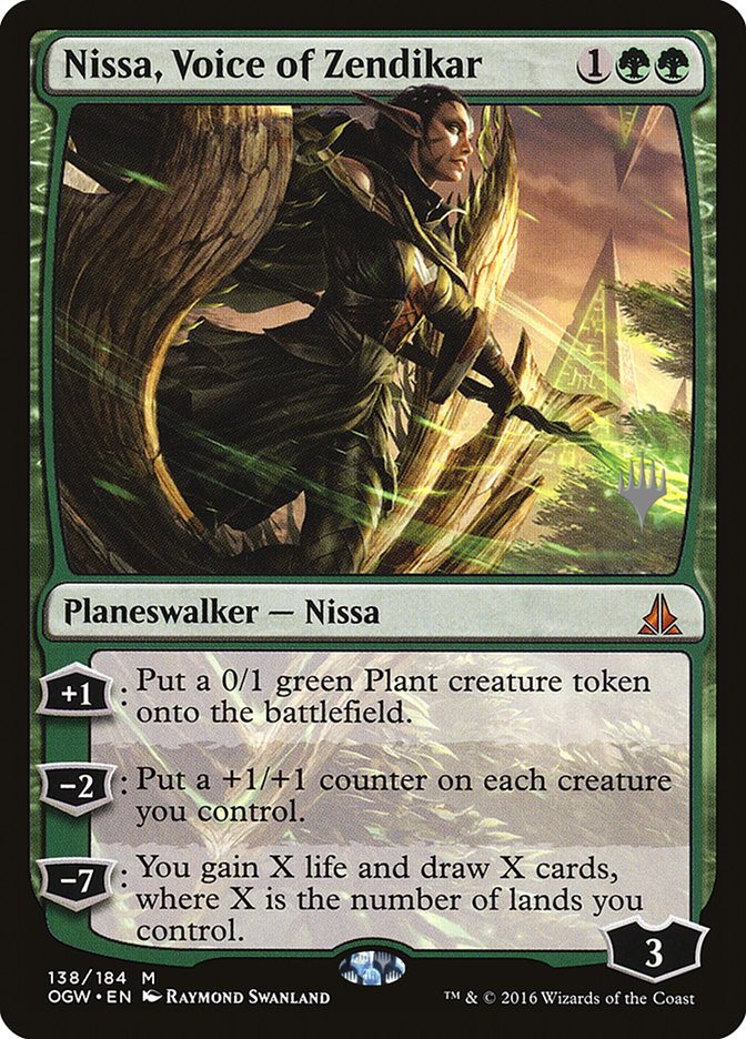 Nissa, Voice of Zendikar (Promo Pack) [Oath of the Gatewatch Promos] | Webway Games