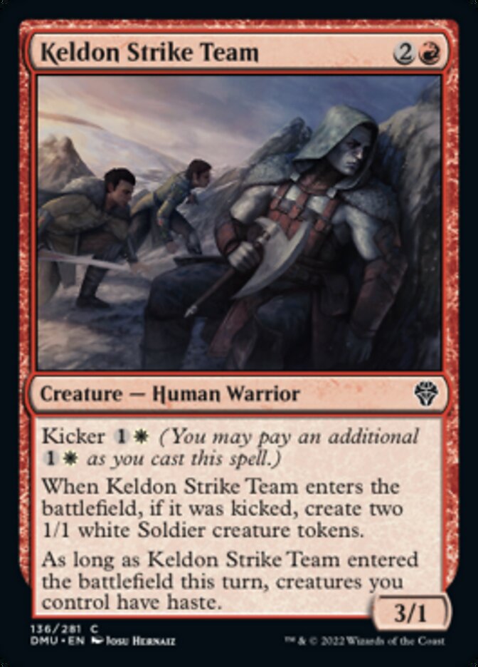 Keldon Strike Team [Dominaria United] | Webway Games
