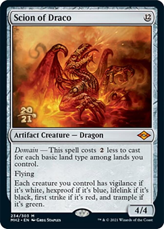 Scion of Draco [Modern Horizons 2 Prerelease Promos] | Webway Games