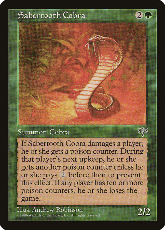 Sabertooth Cobra [Mirage] | Webway Games