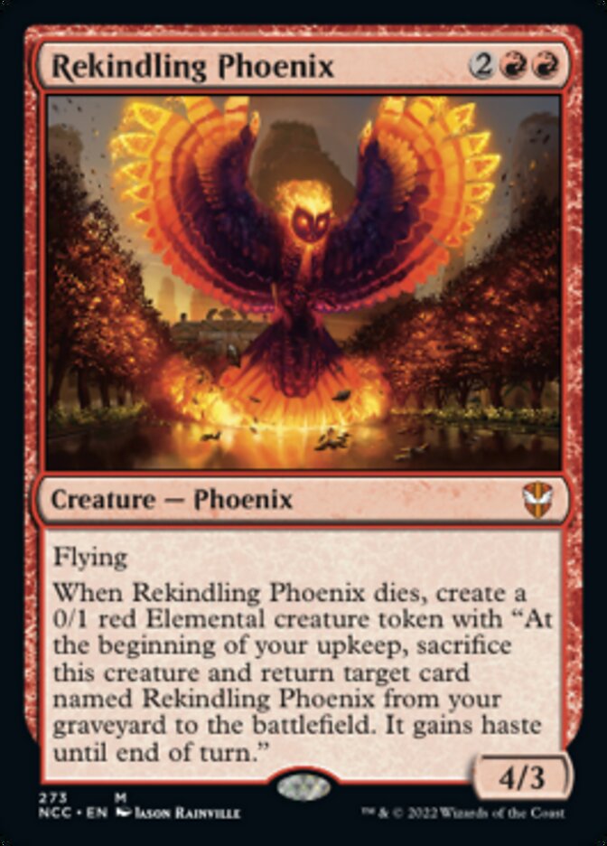 Rekindling Phoenix [Streets of New Capenna Commander] | Webway Games