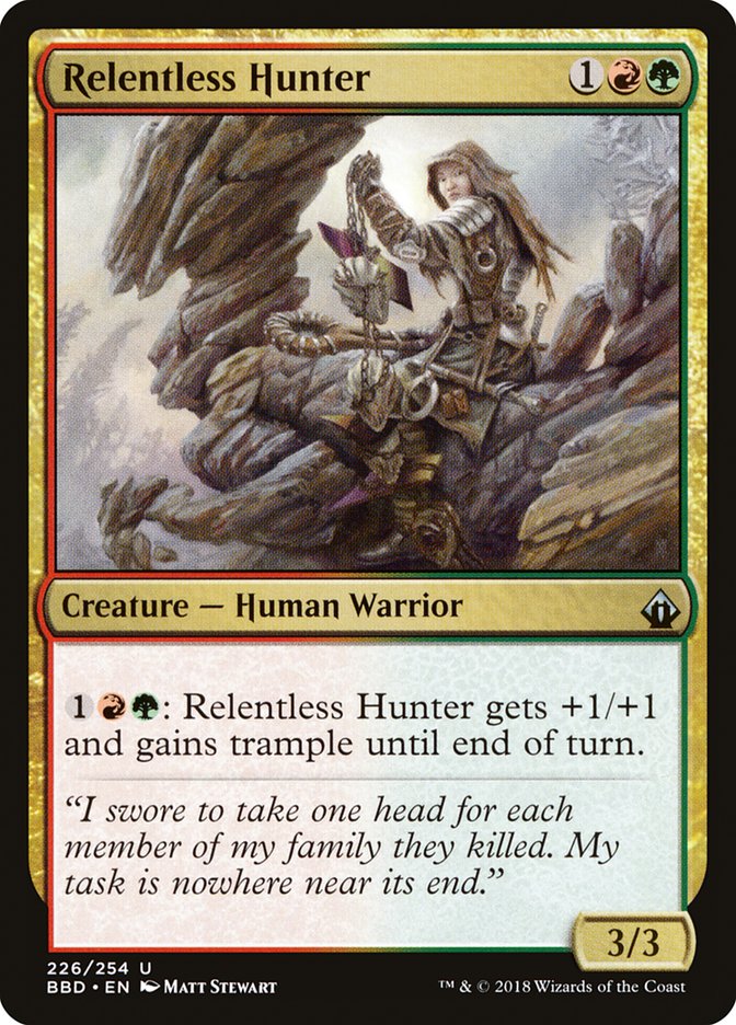 Relentless Hunter [Battlebond] | Webway Games