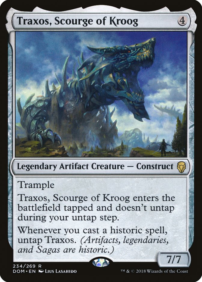 Traxos, Scourge of Kroog [Dominaria] | Webway Games