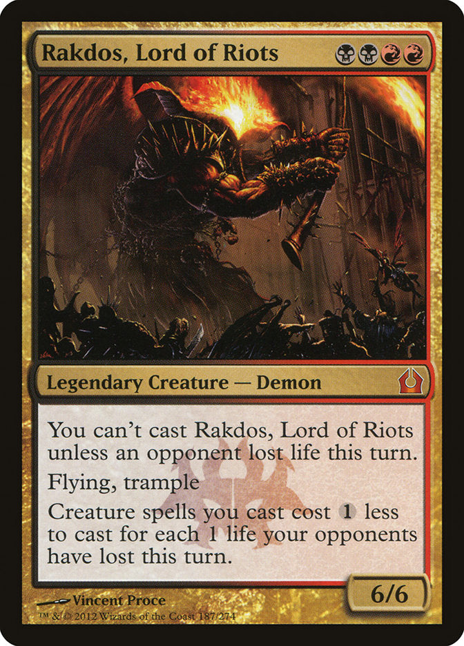 Rakdos, Lord of Riots [Return to Ravnica] | Webway Games