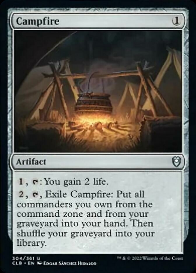 Campfire [Commander Legends: Battle for Baldur's Gate] | Webway Games