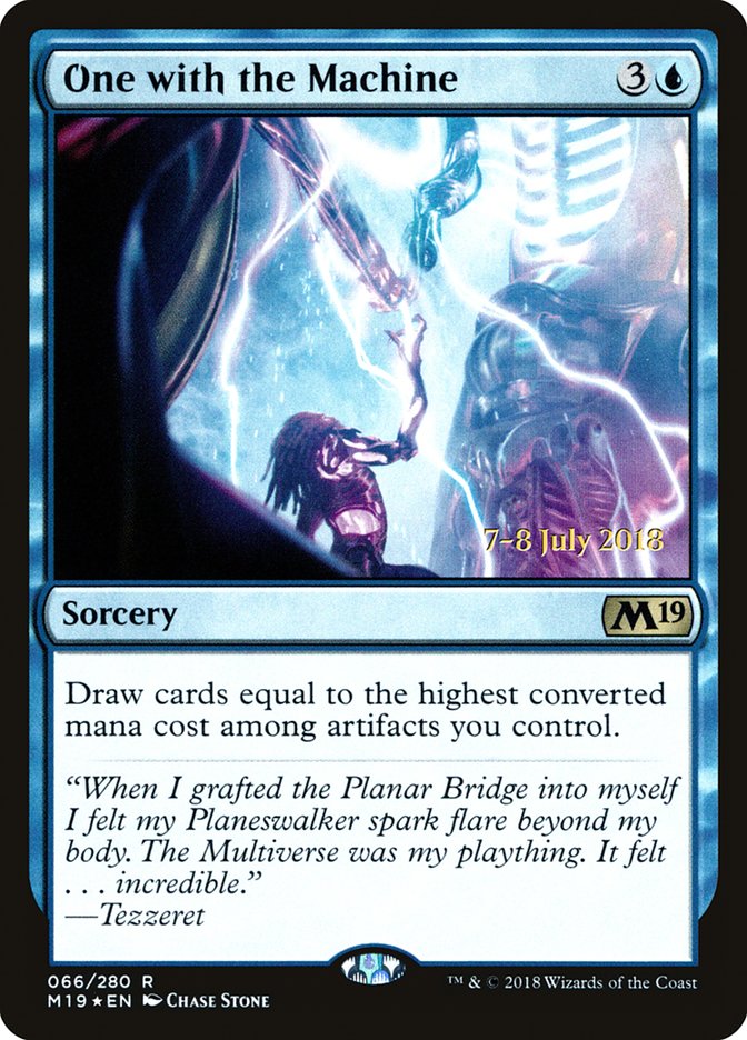 One with the Machine  [Core Set 2019 Prerelease Promos] | Webway Games