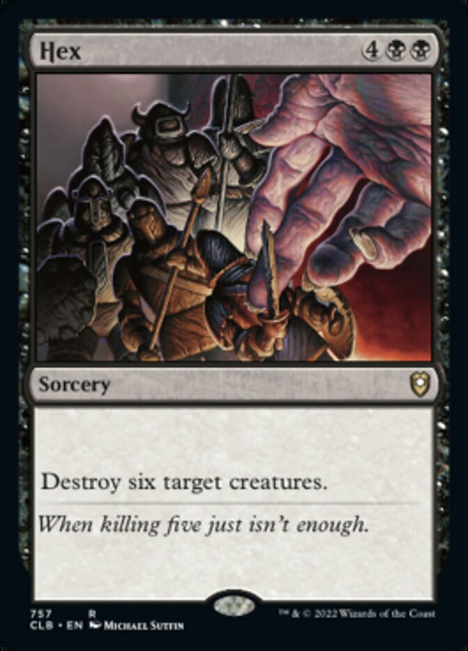 Hex [Commander Legends: Battle for Baldur's Gate] | Webway Games