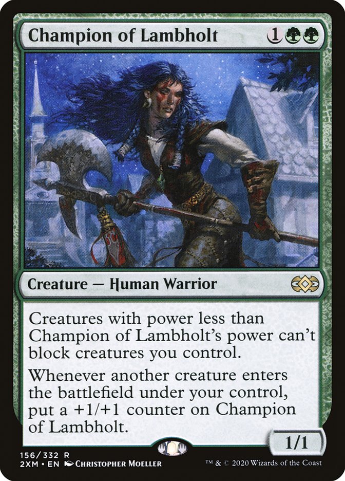 Champion of Lambholt [Double Masters] | Webway Games