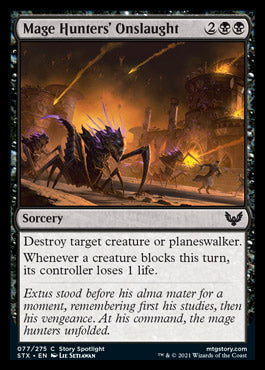 Mage Hunters' Onslaught [Strixhaven: School of Mages] | Webway Games