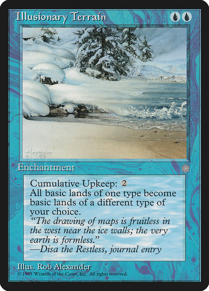 Illusionary Terrain [Ice Age] | Webway Games