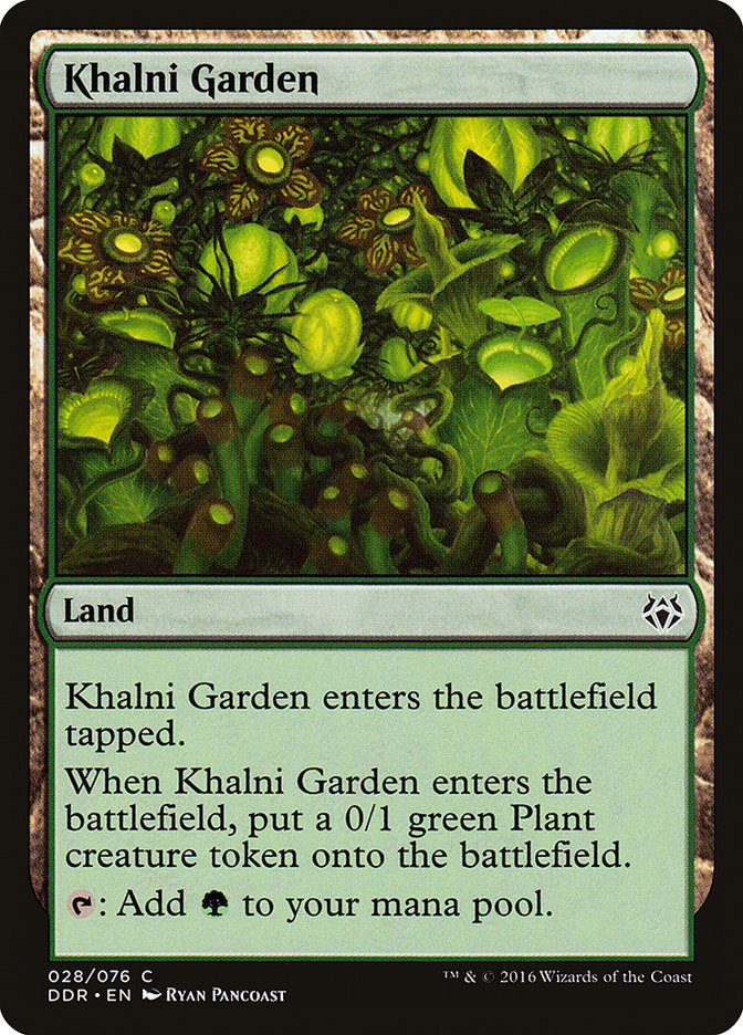 Khalni Garden [Duel Decks: Nissa vs. Ob Nixilis] | Webway Games