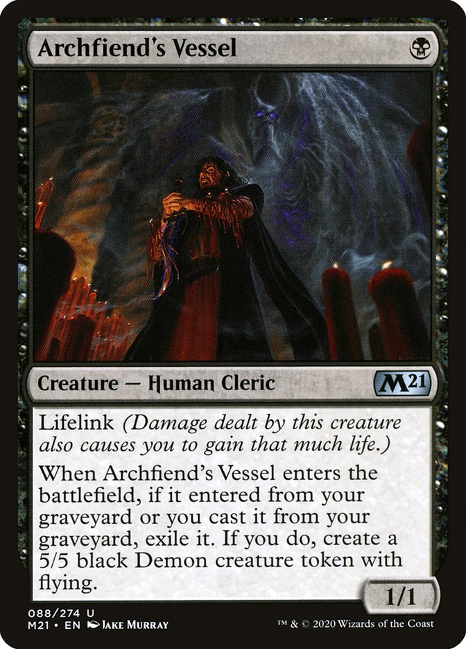 Archfiend's Vessel [Core Set 2021] | Webway Games