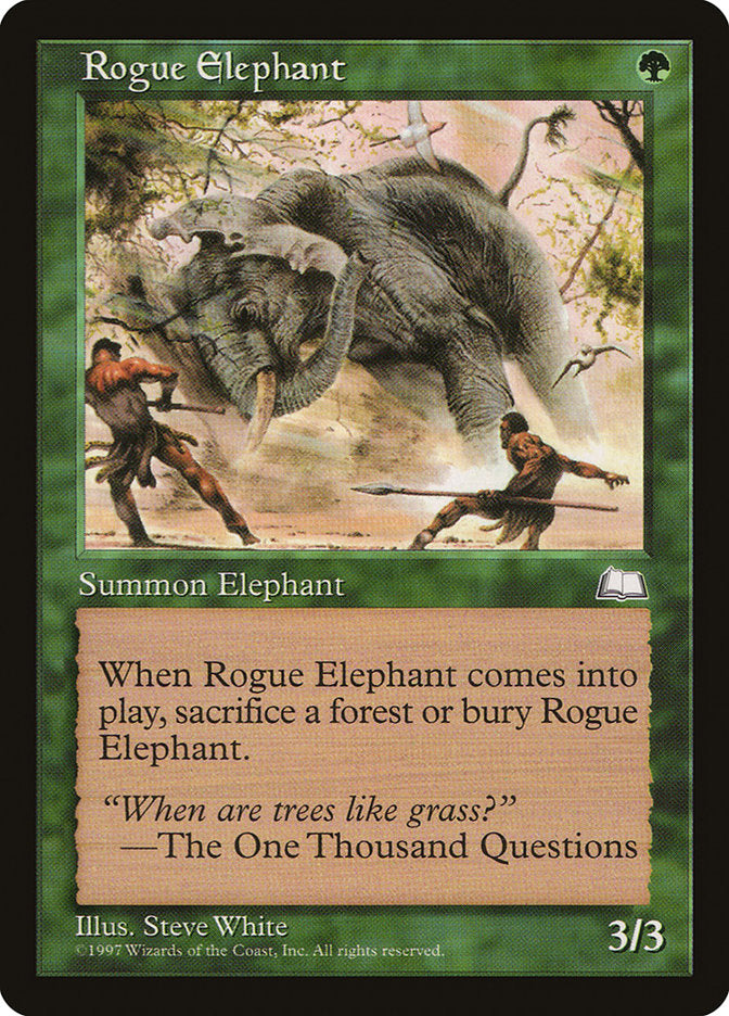 Rogue Elephant [Weatherlight] | Webway Games