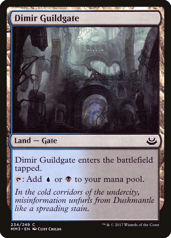 Dimir Guildgate [Modern Masters 2017] | Webway Games