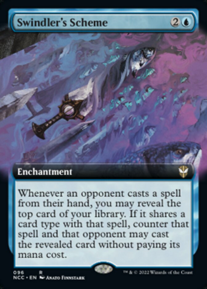 Swindler's Scheme (Extended Art) [Streets of New Capenna Commander] | Webway Games